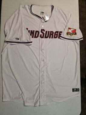 Wichita Wind Surge OT Sports Authentic Baseball Jersey Men's XXL Size 52 USA NWT
